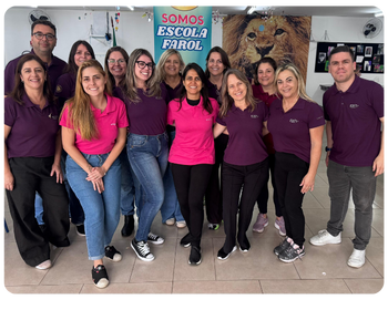 Equipe Farol Formada por professores, coordenadores e direção. Responsável pelo desenvolvimento do programa socioemocional no Anglo Tatuí.